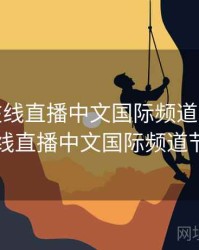 cctv4在线直播中文国际频道，cctv4在线直播中文国际频道节目