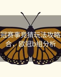 B体育欧冠赛事竞猜玩法攻略 - 内容集合，欧冠b组分析