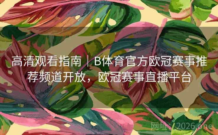 高清观看指南｜B体育官方欧冠赛事推荐频道开放，欧冠赛事直播平台