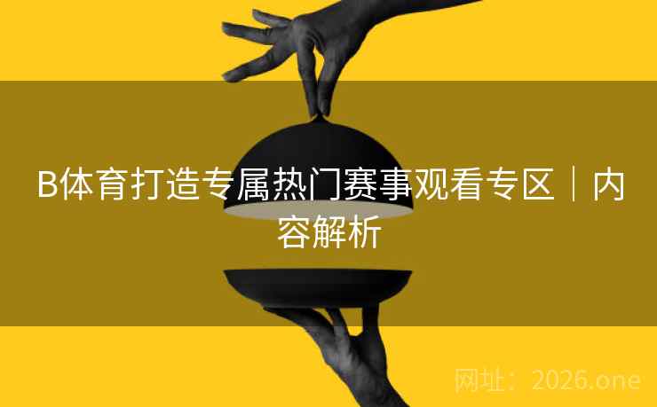 B体育打造专属热门赛事观看专区｜内容解析