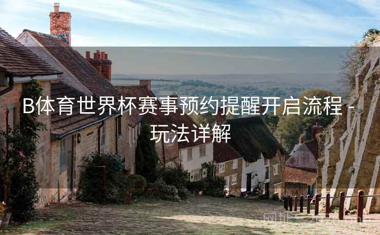 B体育世界杯赛事预约提醒开启流程 - 玩法详解